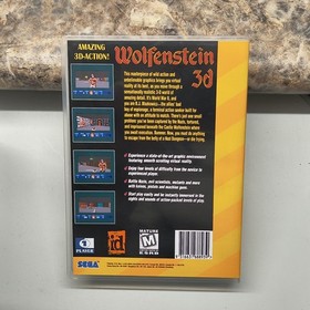 WOLFENSTEIN 3D for the Sega 32x with case & cover art.