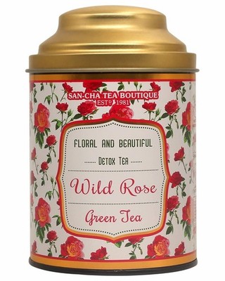 SANCHA TEA BOUTIQUE WILDROSE GRÜNTEE - 100g
