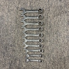 Matco Tools Usa Rcs10m2-rcs19m2 Short Metric Combination Wrench Set 10-19mm