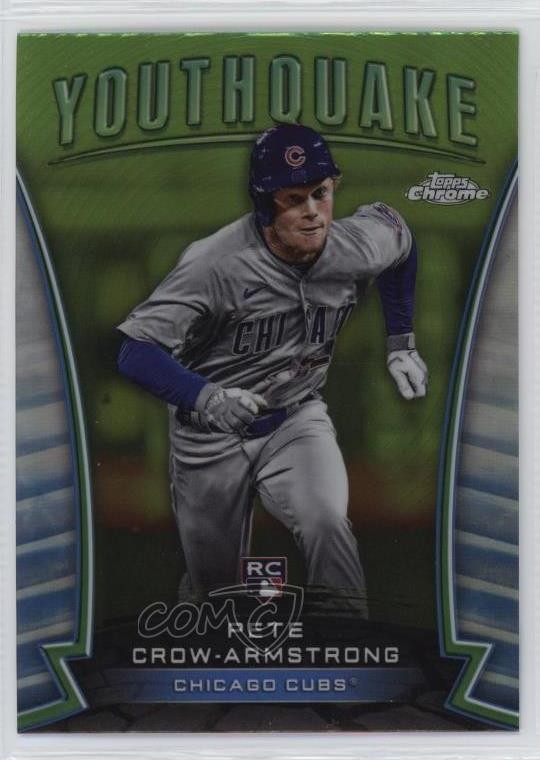 2024 Topps Chrome Youthquake Pete Crow-Armstrong #YQ-7 Rookie RC 11qd