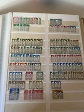 Briefmarkenalbum Deutschland BRD Bund & Berlin Europa (CEPT) gestempelt Lot