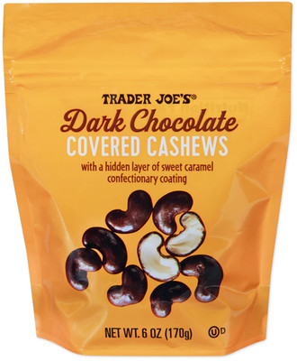 Trader Joe s Dark Chocolate Covered Cashews 6 oz Best by 6/30/26