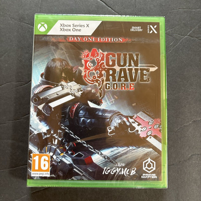 GunGrave G.O.R.E. Day One Edition Xbox Series X/One Shooter NEW SEALED