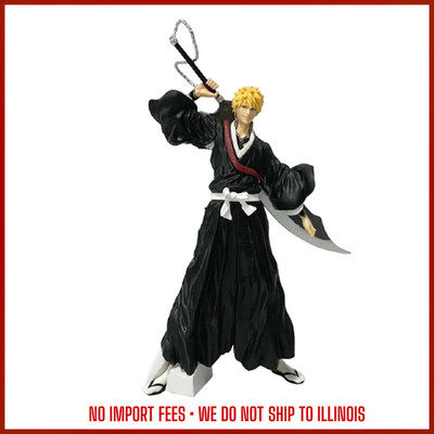 21cm Bleach Ichigo Aizen Hitsugaya PVC Anime Action Figure Collectible Toy