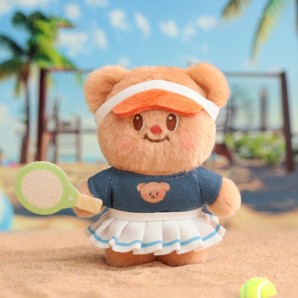TopToy Butter Bear Versatile Wardrobe-Tennis Time Plush Doll Blind