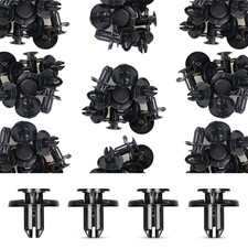 100pcs Pom Rivet Fastener Mud Flaps Bumper Fender Push Clips For Nissaninfiniti 100pcs Pom Rivet Fastener Mud Flaps Bumper Fender Push Clips For Nissaninfiniti