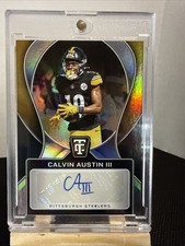 2024 Panini Totally Certified Signatures Calvin Austin III #SIG-CAN AU  Steelers