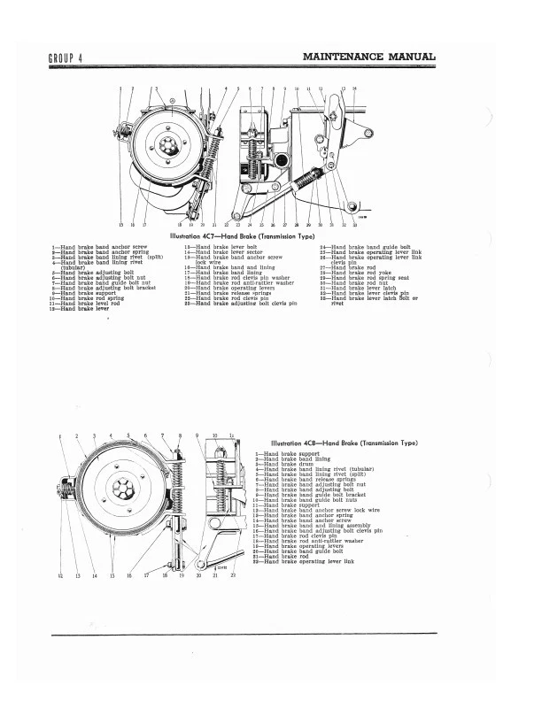 1934 1935 1936 Dodge Coche Reparación Tienda Manual Dr DS Du D2 Estandar Deluxe - Imagen 3 de 4