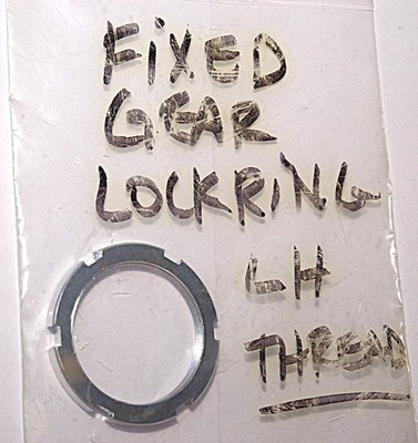 New FORMULA Lock Ring for Track, Fixed Gear Bike, B.C 1.29''-LTD Left-Hand Thread
