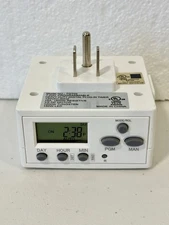 TOPGREENER Heavy Duty 7 Day Programmable Plug-in Digital Timer (model # TGT02)