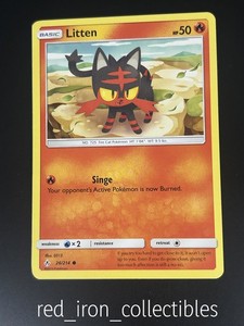 Litten Pokemon Card for sale | eBay