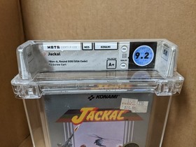 Jackal Wata/PSA graded 9.2 A+ Nintendo NES Konami New Sealed