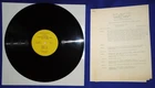 McCartney Wings Beatles Rare vinyl LP Interview Band on Run 1973 w/cue sheets