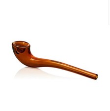 GRAV  Gandalfini Hand Pipe, 6  Elongated Stem, FREE SHIPPING 30 , Color AMBER