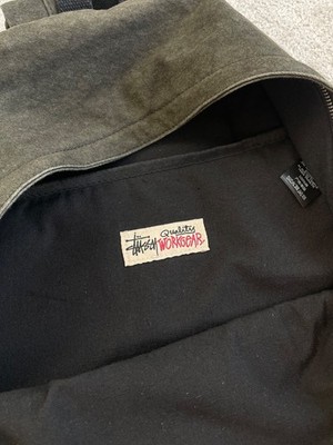 Stussy Canvas Backpack Washed Black | eBay