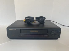 VCR VHS Player Recorder 4-Head Hi-Fi Stereo SIGNATURE 2000 JSJ 20203, Works