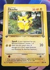 1999 Pokémon Jungle Pikachu First Edition Lightly Played No.60