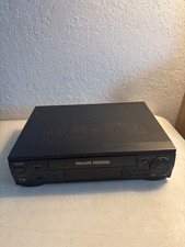 PHILIPS VIDEO CASSETTE RECORDER VRA 451 AT01 PARTS OR REPAIR EATS TAPES READ 