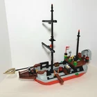 Lego Pirates 7075 Captain Redbeard's Pirate Ship Incomplete *READ Description*