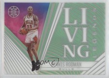 2020-21 Panini Illusions Living Legends Emerald Dennis Rodman #10 HOF 00wx