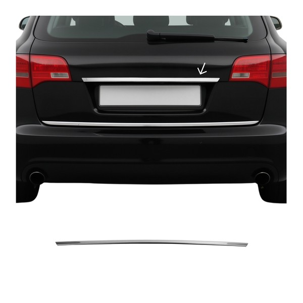 Heckklappe KofferraumöFfner Griff FüR Audi A6 Limo 2004-2011 Edelstahl Chrom-image