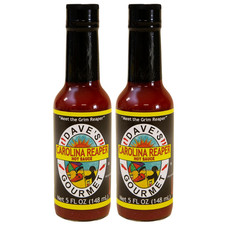 Dave's Gourmet Carolina Reaper Hot Sauce - Insanely Hot & Bold Flavor - Carolina