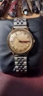 Vintage Men's Timex Mechanical Watch/ Gold Tone, Metal Band