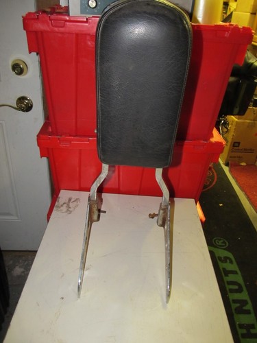 Vintage Harley Davidson Back Rest & Cushion - Picture 2 of 13