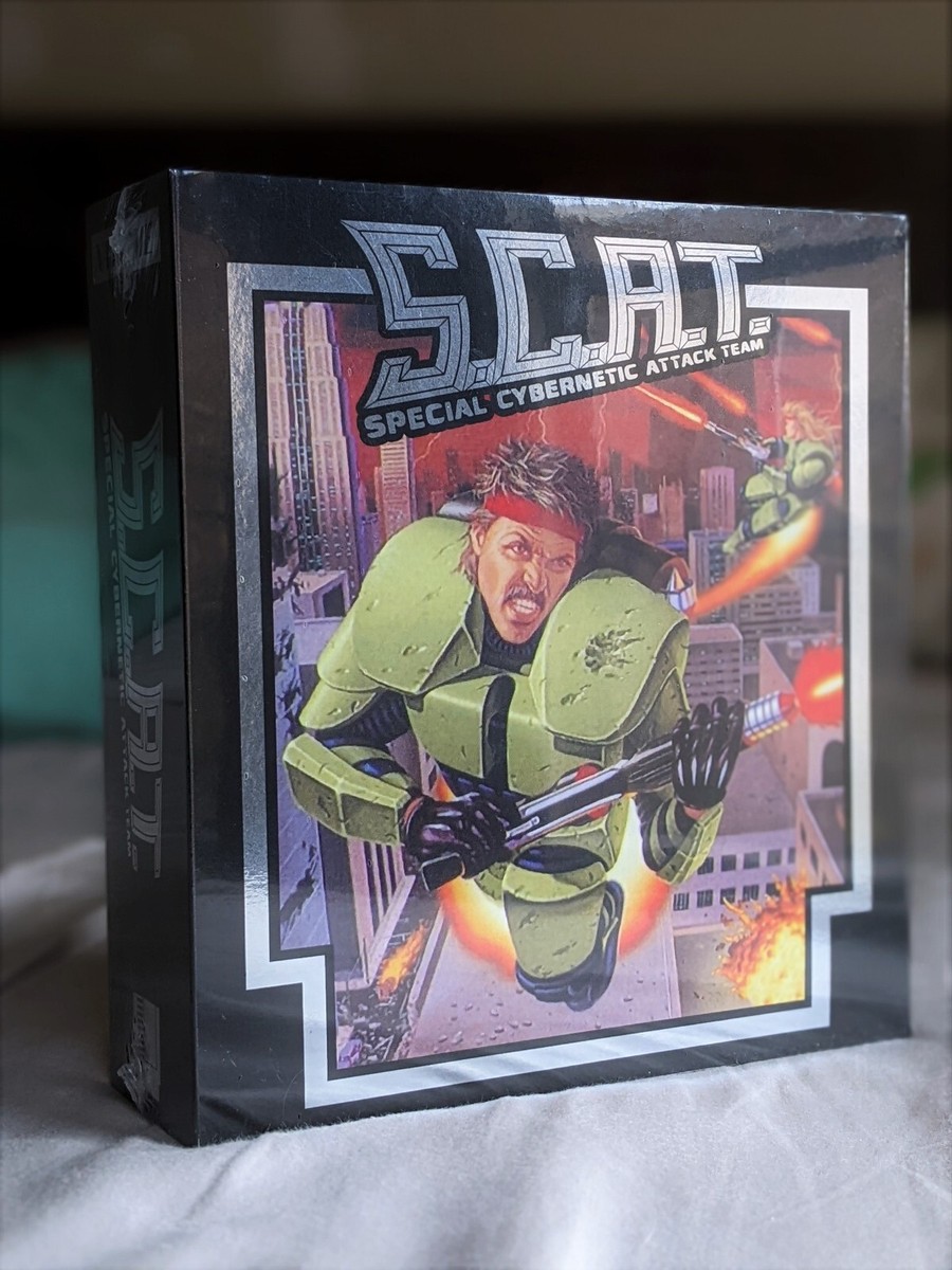 S.C.A.T. Special Cybernetic Attack Team NES Limited Run SCAT