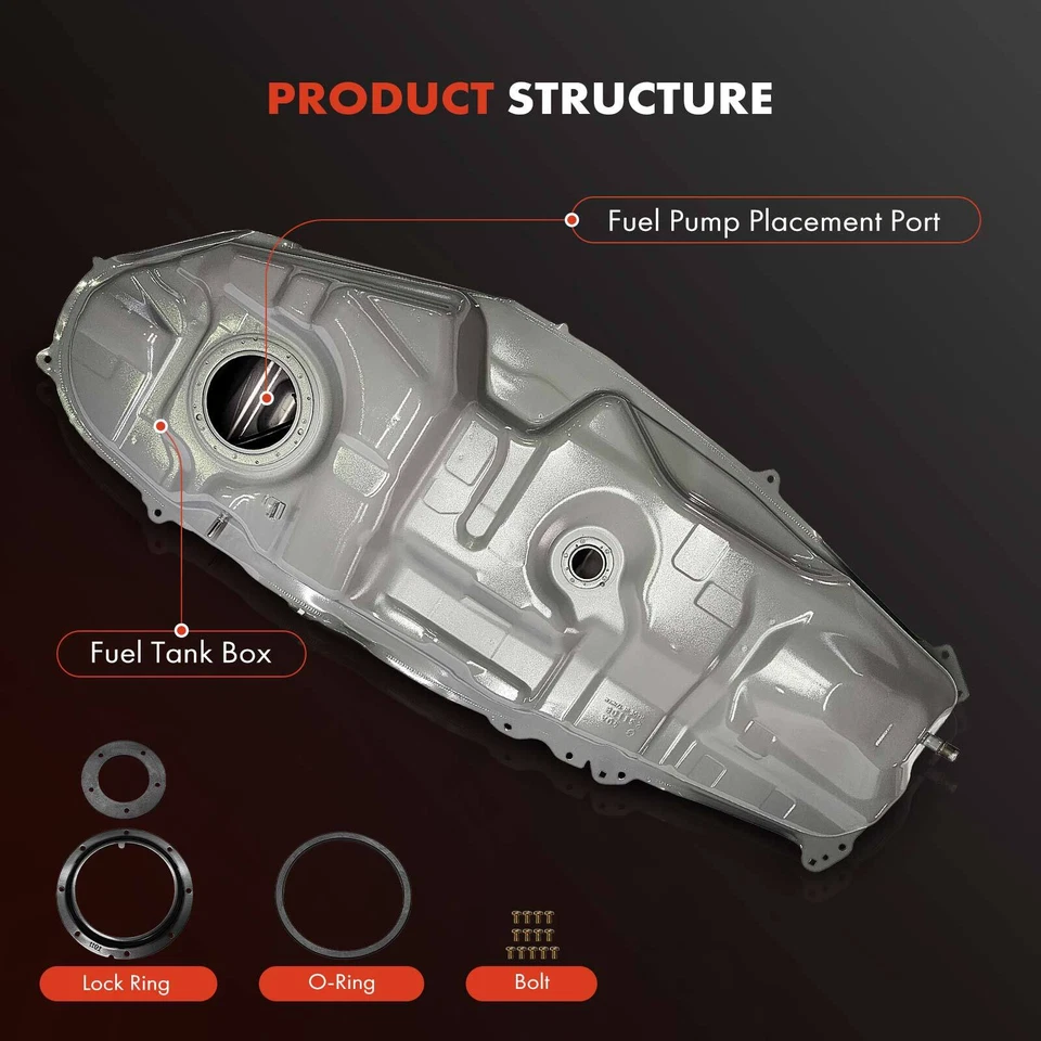 Tanque de combustible de 15,9 galones para Toyota RAV4 2006 2007 2008-2012 2,4 L 2,5 L 3,5 L gasolina Foto 2 de 4
