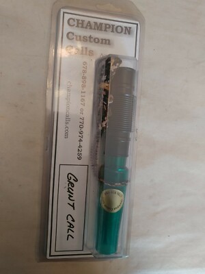 Champion Custom calls wooden grunt call NICE !