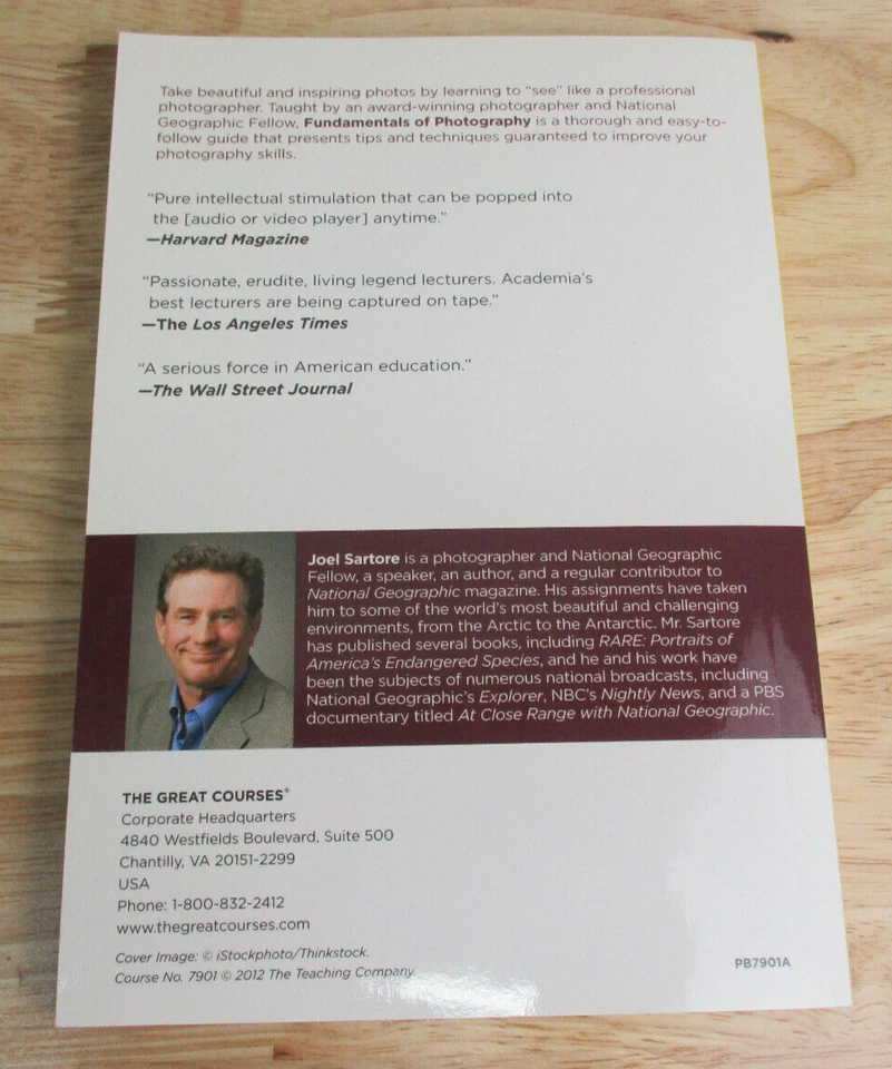 NatGeo Fundamentals Of Photography I, and II w/ Course Guidebook + DVD New - Image 3 of 4