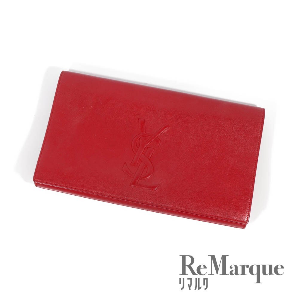 Borsa pochette YVES SAINT LAURENT Cassandra 361120 pelle rossa s borsa