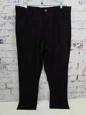 DKNY City Tech 4 Way Stretch Pants Slim Fit Black Men's Size 38 X 30 NWT