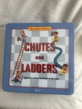 Chutes and Ladders Nostalgia Tin Edition Board Game Vintage WS Game Company New