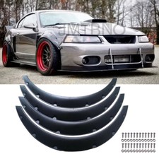 For Ford Mustang Car Fender Flares 4.5 Extra Wide Body Kit Wheel Arches 4pcs For Ford Mustang Car Fender Flares 4.5 Extra Wide Body Kit Wheel Arches 4pcs