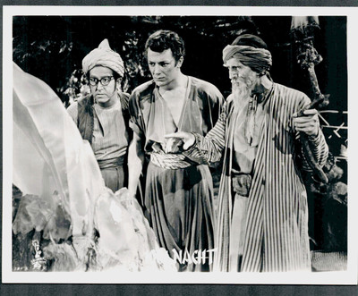 1001 NACHT Cornel Wilde, Evelyn Keyes AUSHANGFOTO #D German L C 1001 Nights ´50