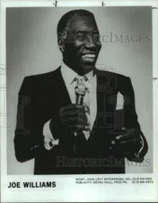1994 Press Photo Joe Williams, American jazz and swing singer. - sap40952