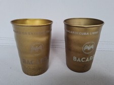 Bacardi Becher, gold