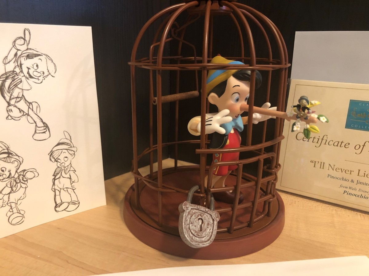 WDCC ピノキオ Pinocchio ジミニークリケット フィギュア 【公式通販】