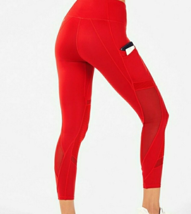 Fabletics Sold Out High-Waisted Motion365 Moto 7/8 Work Out Leggings Size XXS