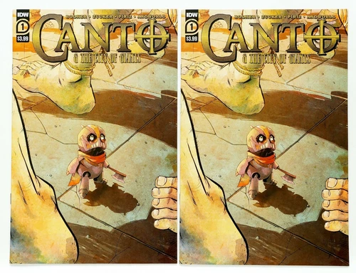 Canto & The City of Giants #1A Lot (2 copies) 2021 IDW, Booher, Zucker, Piriz 