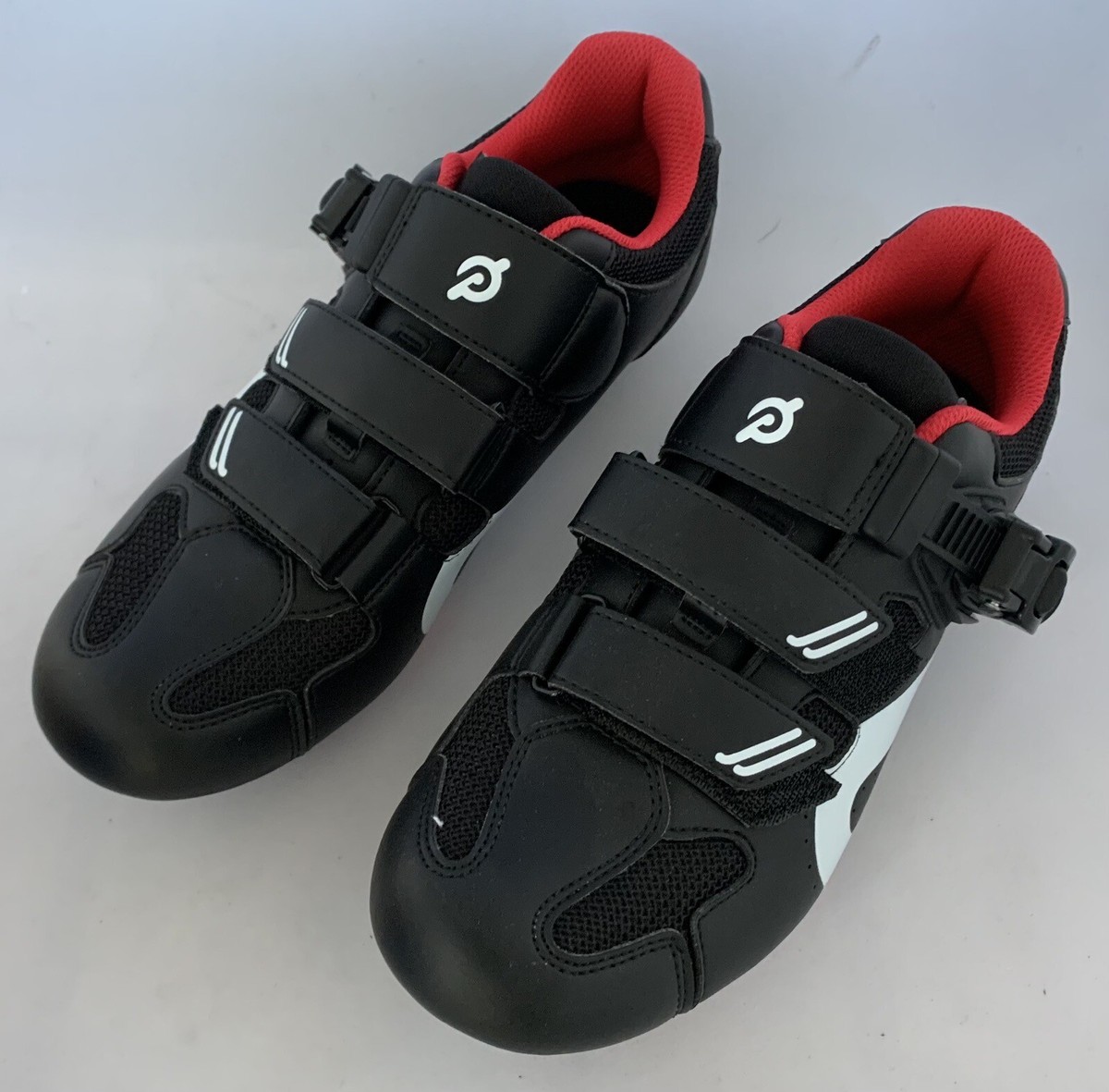 Peloton Cycling Shoes Black Red Indoor Bike‎ Cleats Mens 7 Womens 9 EU 40 Amazon.com: Peloton Cycling Shoes for Peloton Bike and Bike+  main image 2
