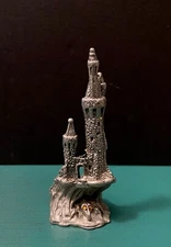 Rawcliffe Pewter Fantasy Medieval Fairy Tale Castle Dragon Mini Figurine GOT RPG