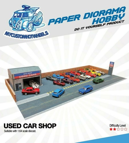 1:64 scale Used-Car Dealership 
