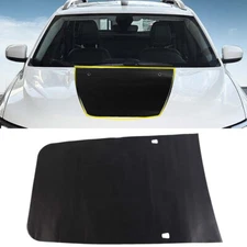 for 2014-2024 Jeep Cherokee Matte Black PVC Front Engine Hood Decal Trim Sticker