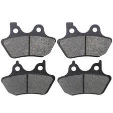 Front & Rear High Performance Brake Pads For Harley Davidson 2 sets 44082-00E