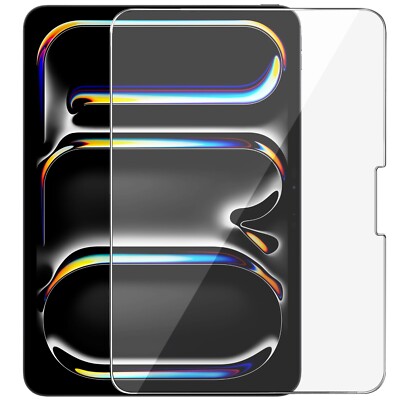 9H Panzerfolie Glas für iPad Pro 13 Zoll M5/M4 (2025/2024) Schutzglas HD Klar