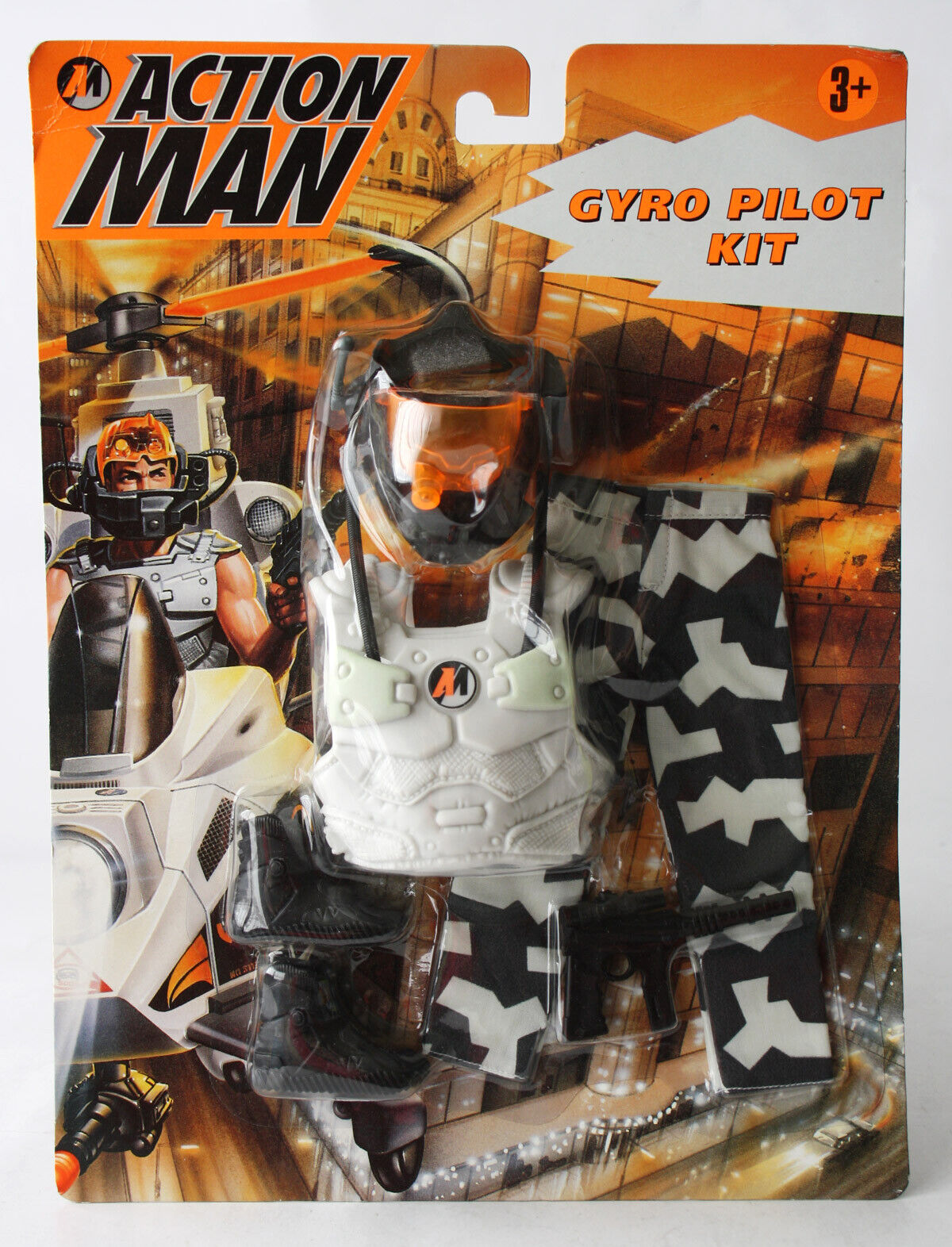 VINTAGE 1997 ACTION MAN GYRO PILOT KIT ACCESSORIES SET HASBRO NEW
