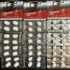 RAPID ACTION ENERGIZE 2-WAY ENERGY/DIET PILLS - 48 CT (12-4 CT PACKS)
